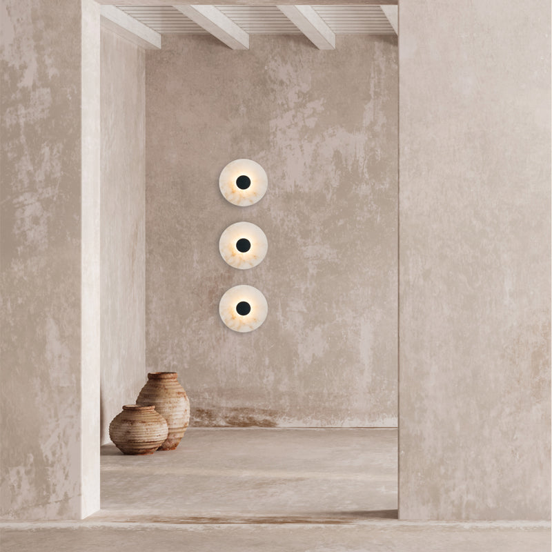 Zeus Discus Wall Light