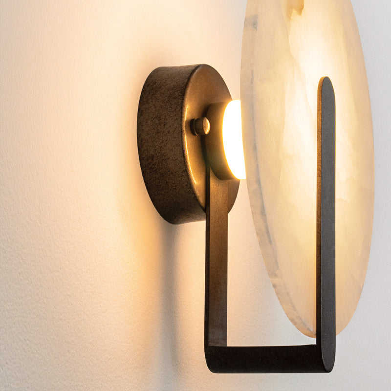 Zeus Discus Wall Light