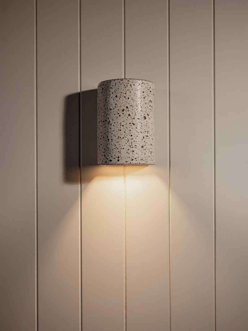 Exterior Handmade Ceramic Wall Light - Dusk