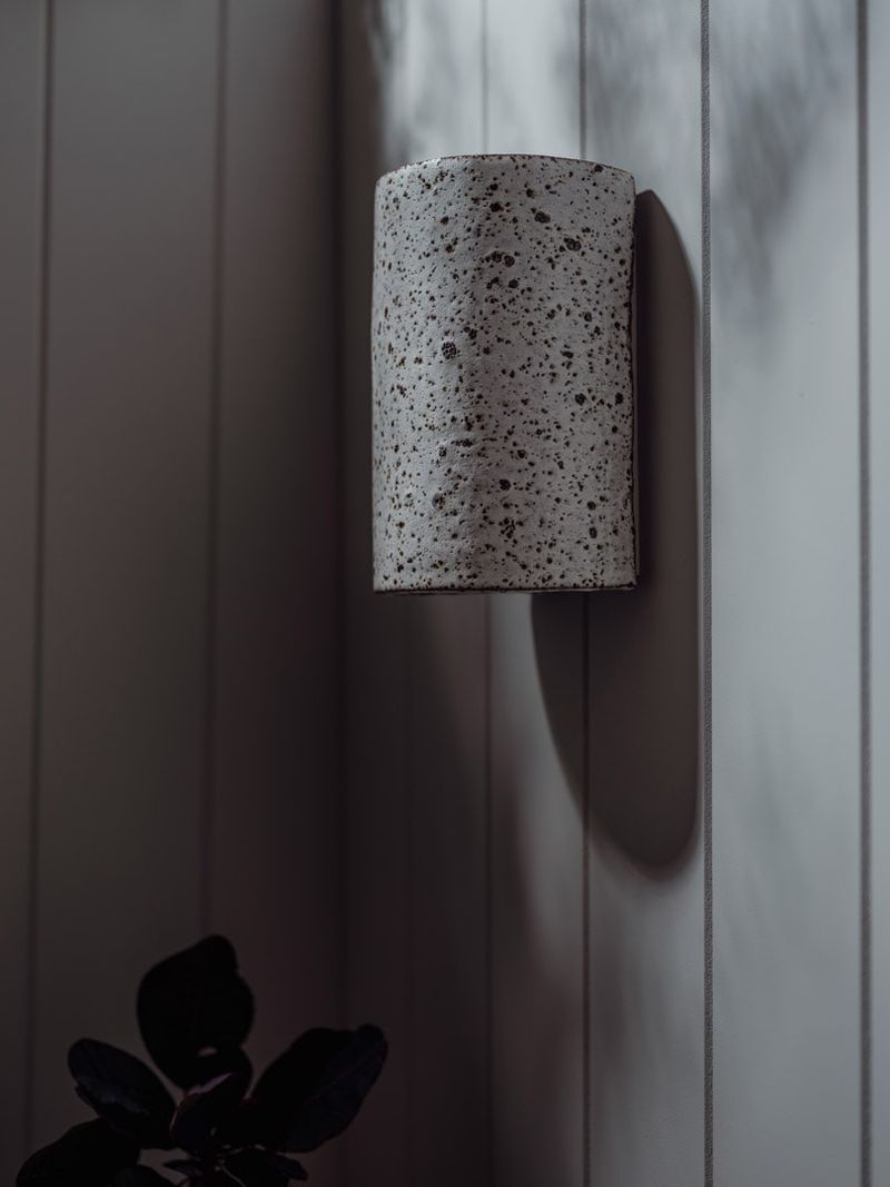 Exterior Handmade Ceramic Wall Light - Dusk