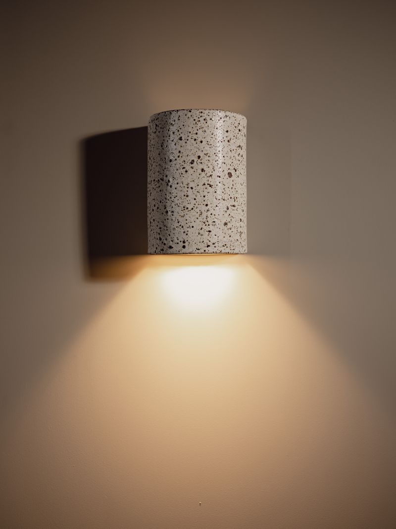 Interior Handmade Ceramic Wall Light - Dusk | Short