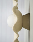 Ceramic Wall Pearl Sconce Light