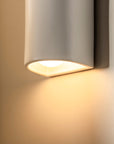 Handmade Ceramic Wall Light IP65 - Dawn | Short or Tall