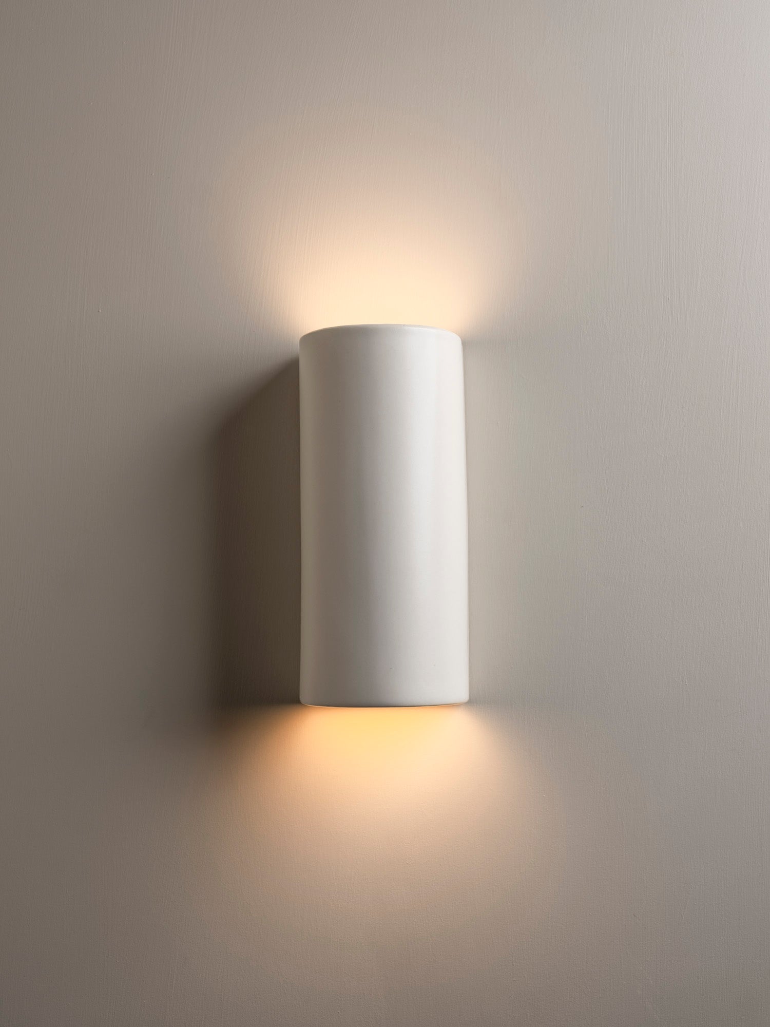 Handmade Ceramic Wall Light IP65 - Dawn | Short or Tall