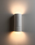Handmade Ceramic Wall Light IP65 - Day | Short or Tall