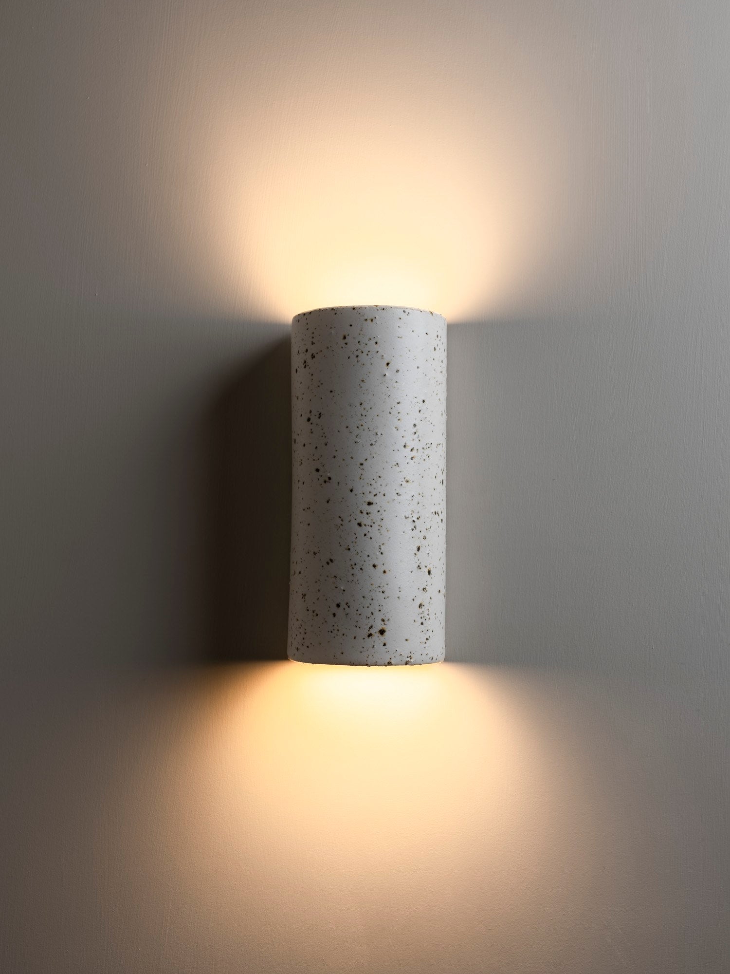 Handmade Ceramic Wall Light IP65- Dusk | Short or Tall