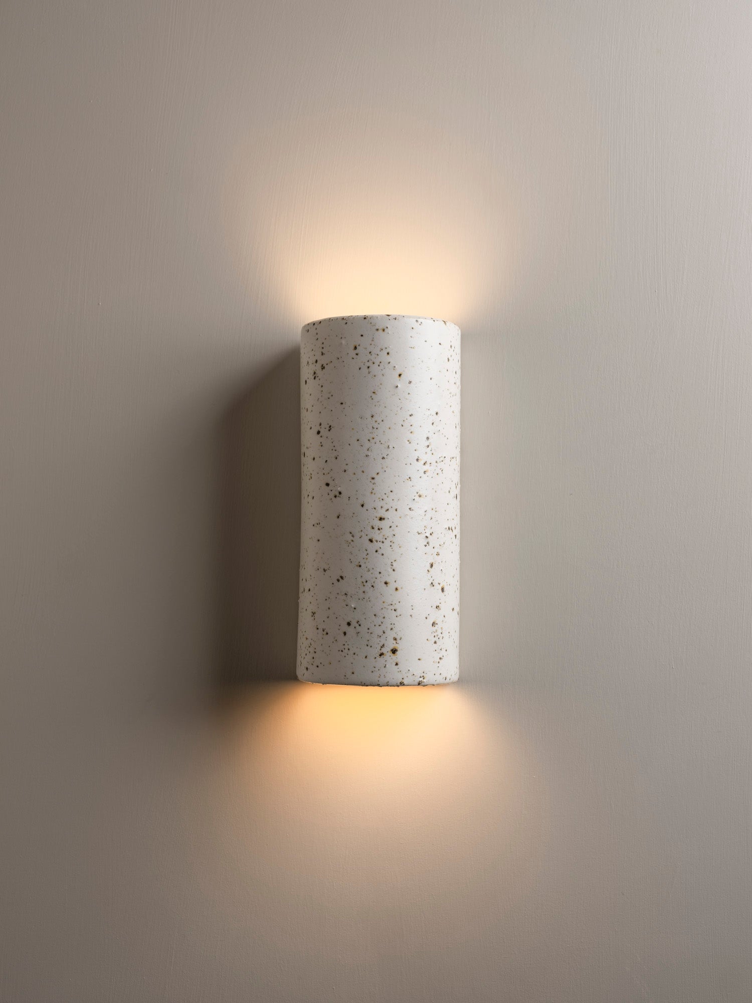 Handmade Ceramic Wall Light IP65- Dusk | Short or Tall