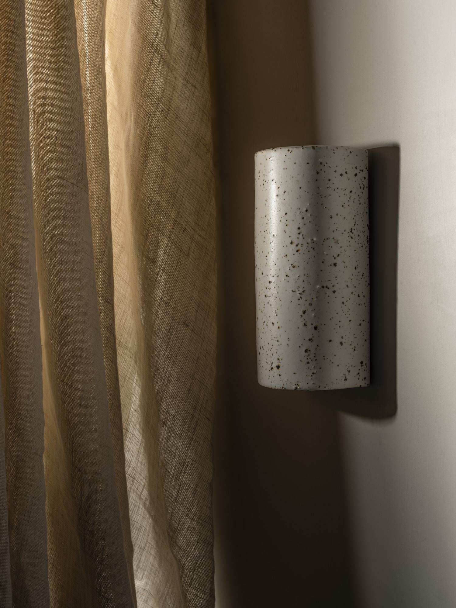 Handmade Ceramic Wall Light IP65- Dusk | Short or Tall
