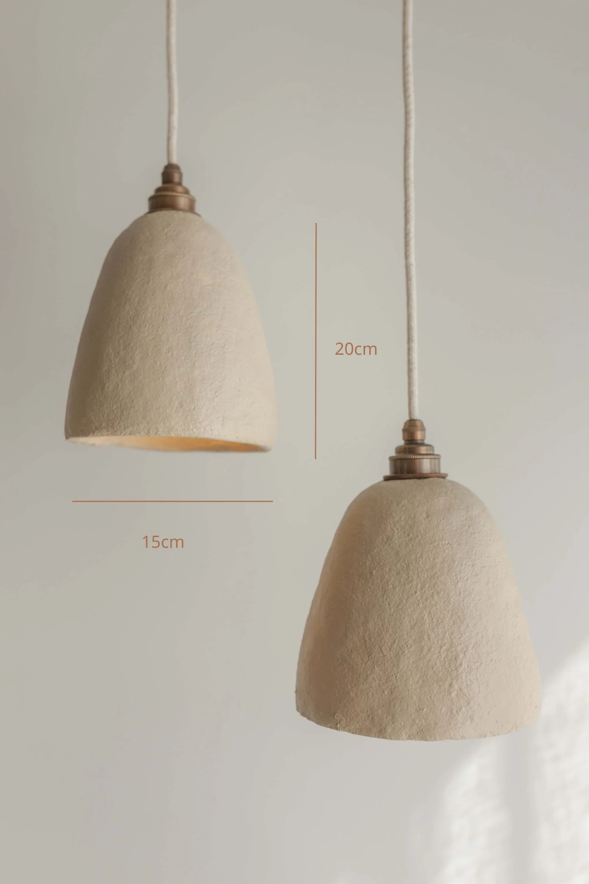 Coffee Ripple Pendant | Small