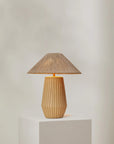 Terracotta/Jute Table Lamp