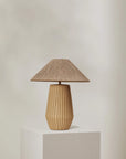 Terracotta/Jute Table Lamp