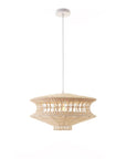 Lantern Rattan Pendant Light