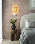 Raffia Wall Light