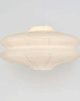 Large Ribbed Paper Pendant
