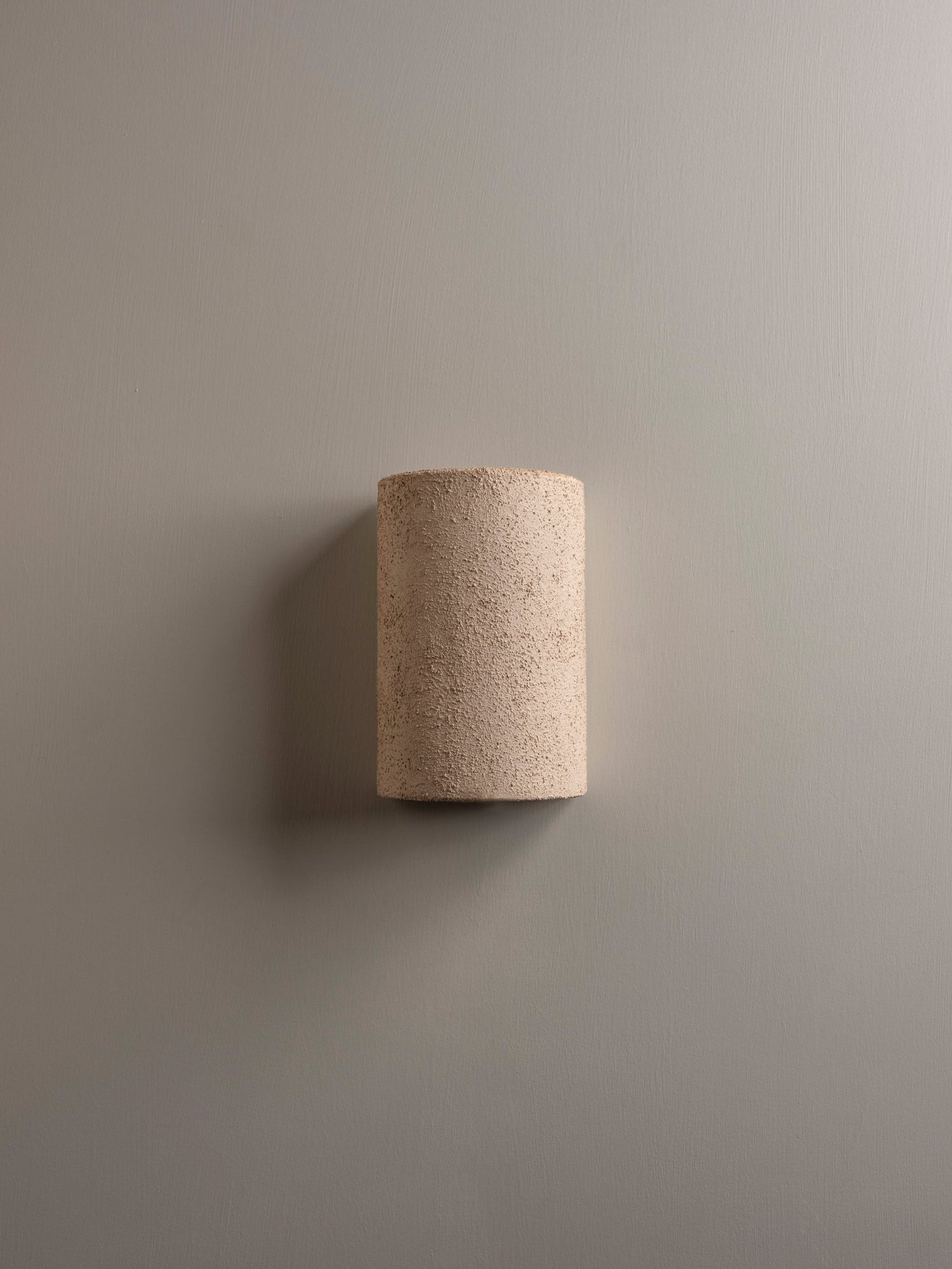 Handmade Raw Ceramic Wall Light IP65 - Nudie