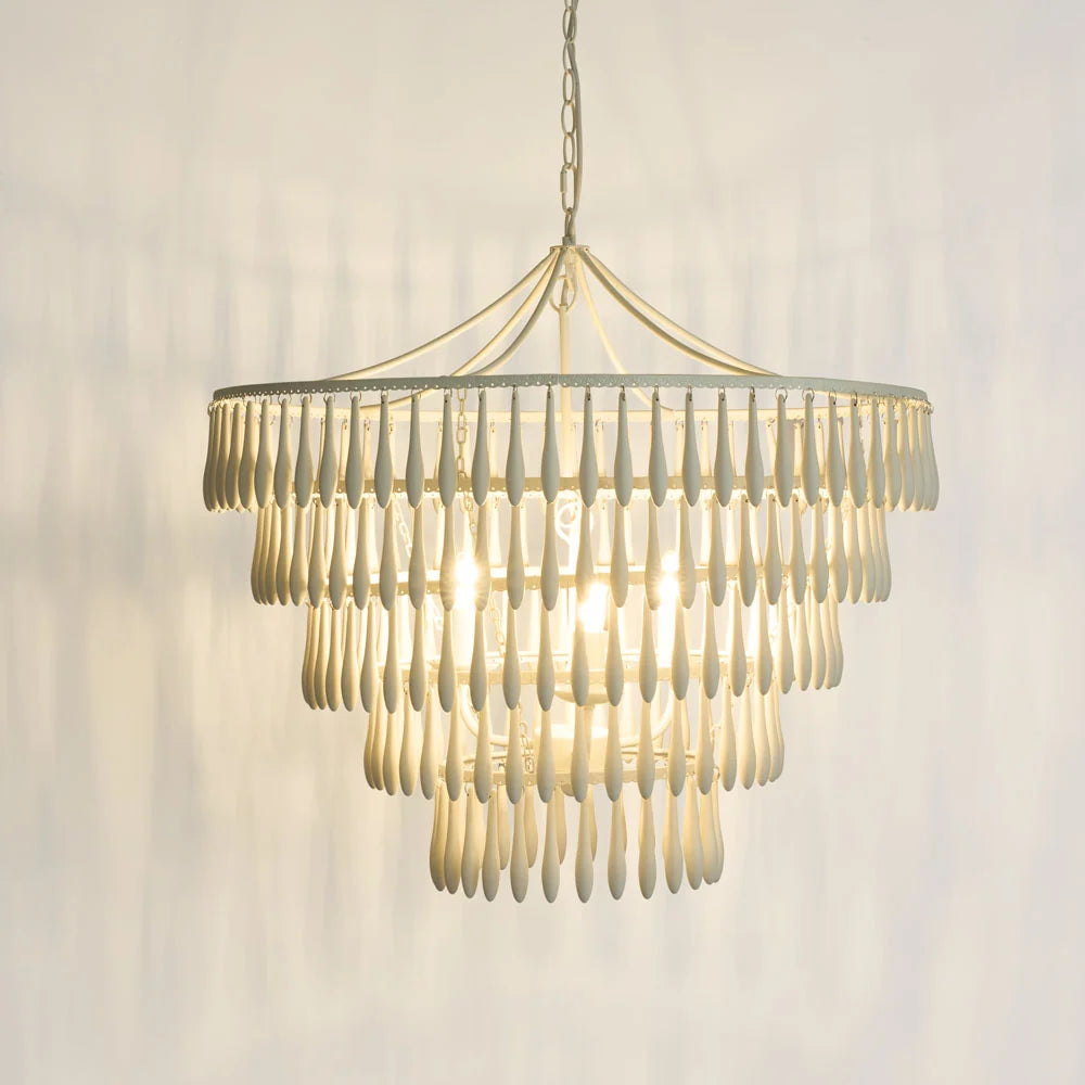 White Drops Chandelier