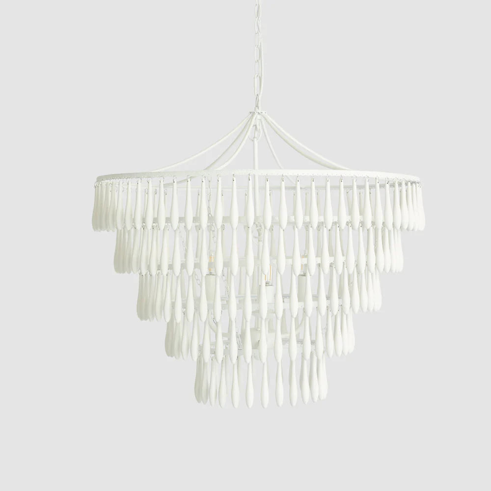 White Drops Chandelier