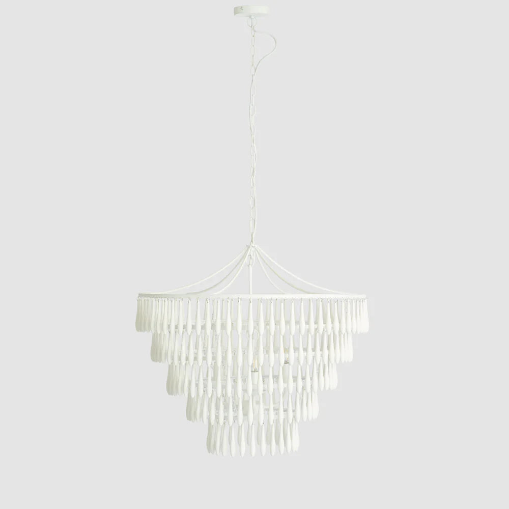 White Drops Chandelier