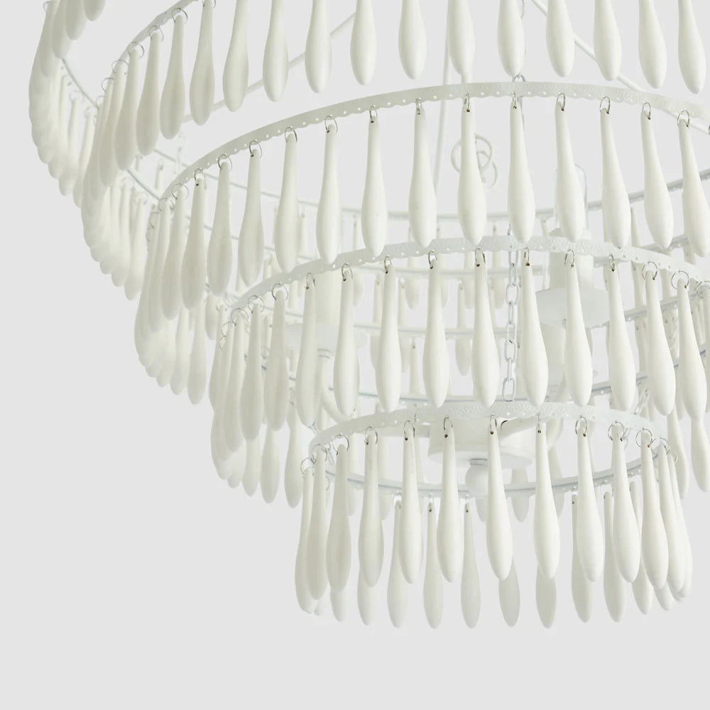 White Drops Chandelier