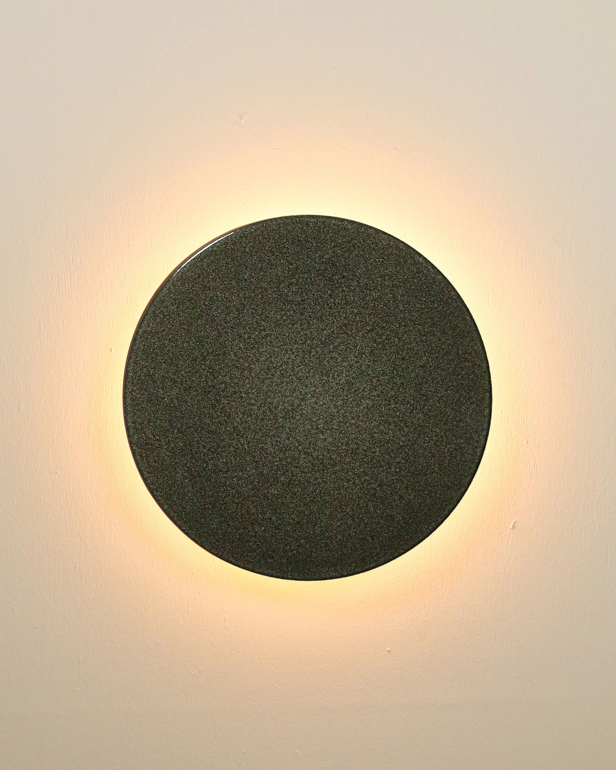 Ceramic Disc Wall Light