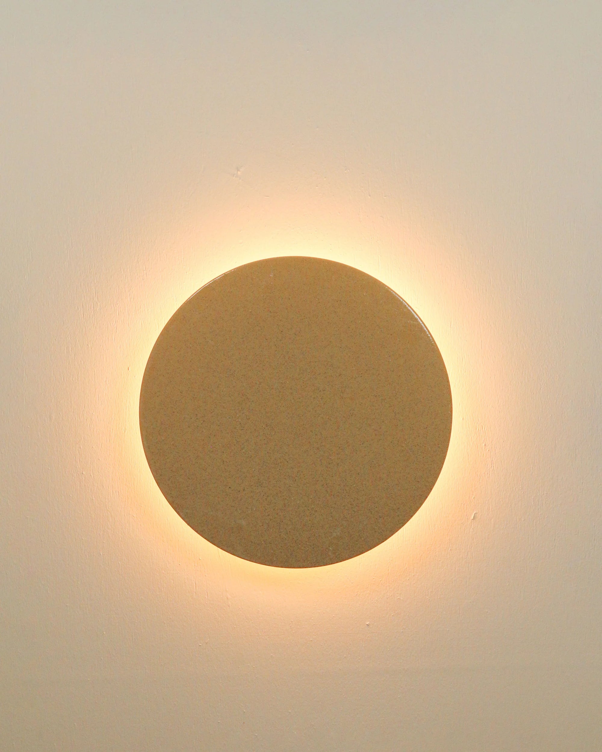 Ceramic Disc Wall Light