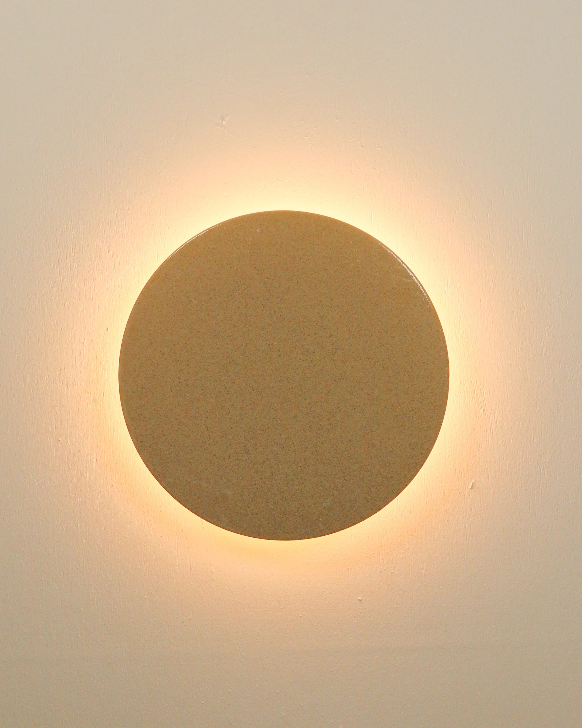 Ceramic Disc Wall Light