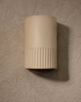 Interior Handmade Ceramic Wall Light - Stone | Short