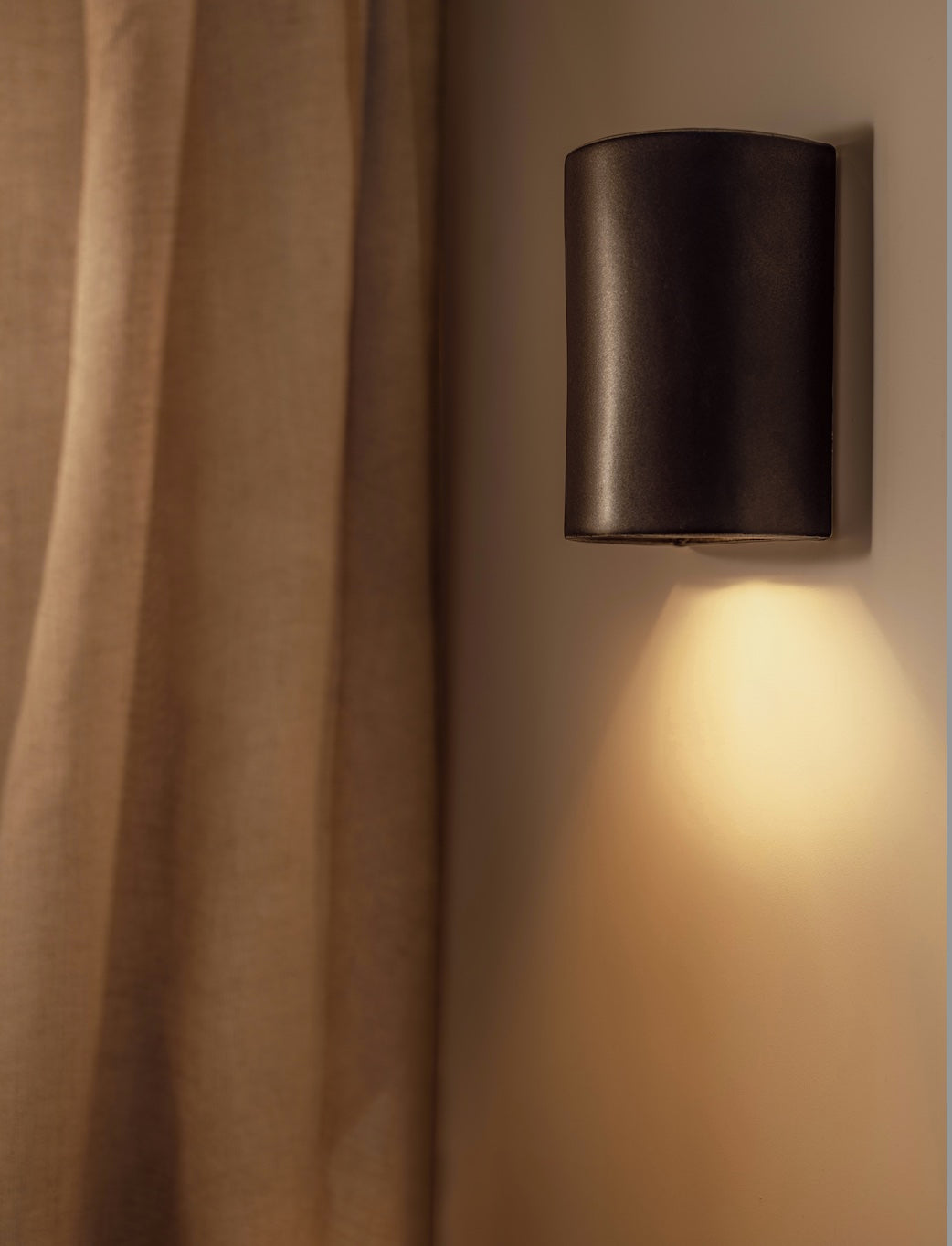 Interior Handmade Ceramic Wall Light - Slate | Short or Tall