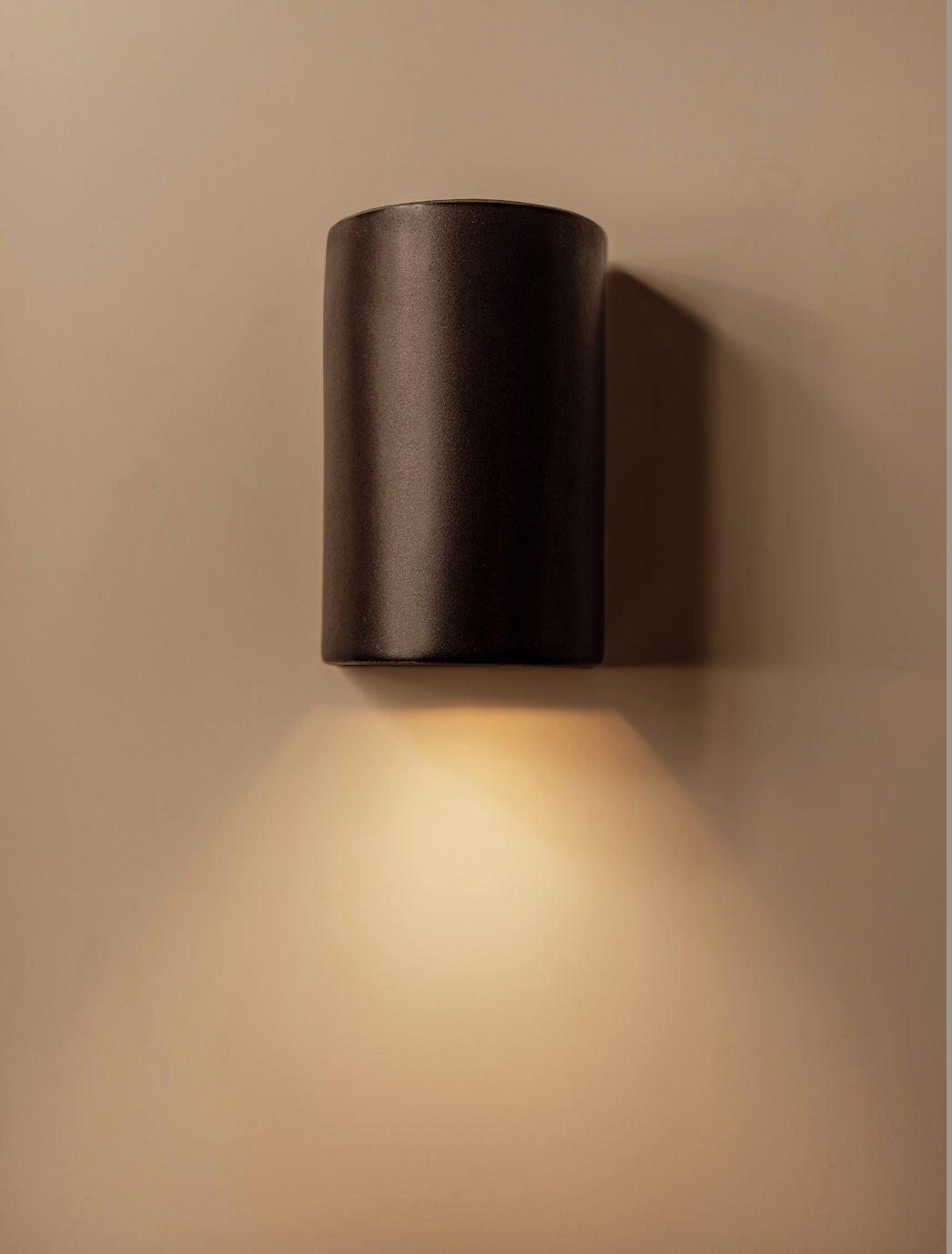 Interior Handmade Ceramic Wall Light - Slate | Short or Tall