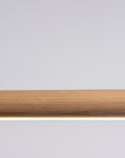 Tassie Round Timber Linear LED Pendant