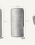 Interior Handmade Ceramic Wall Light - Potter's Choice | Dawn Tall