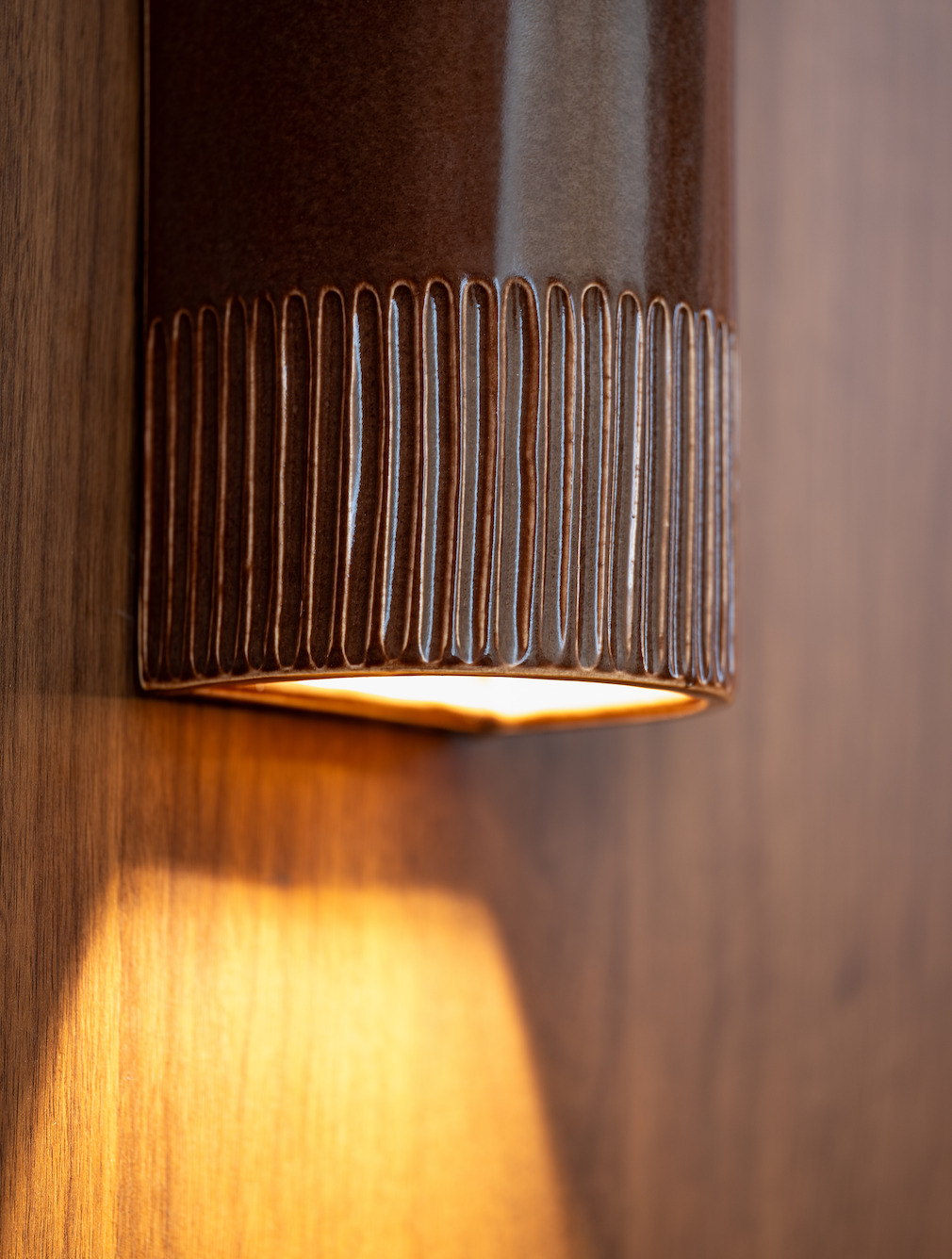 Exterior Handmade Ceramic Wall Light - Potter&#39;s Choice | Day Short