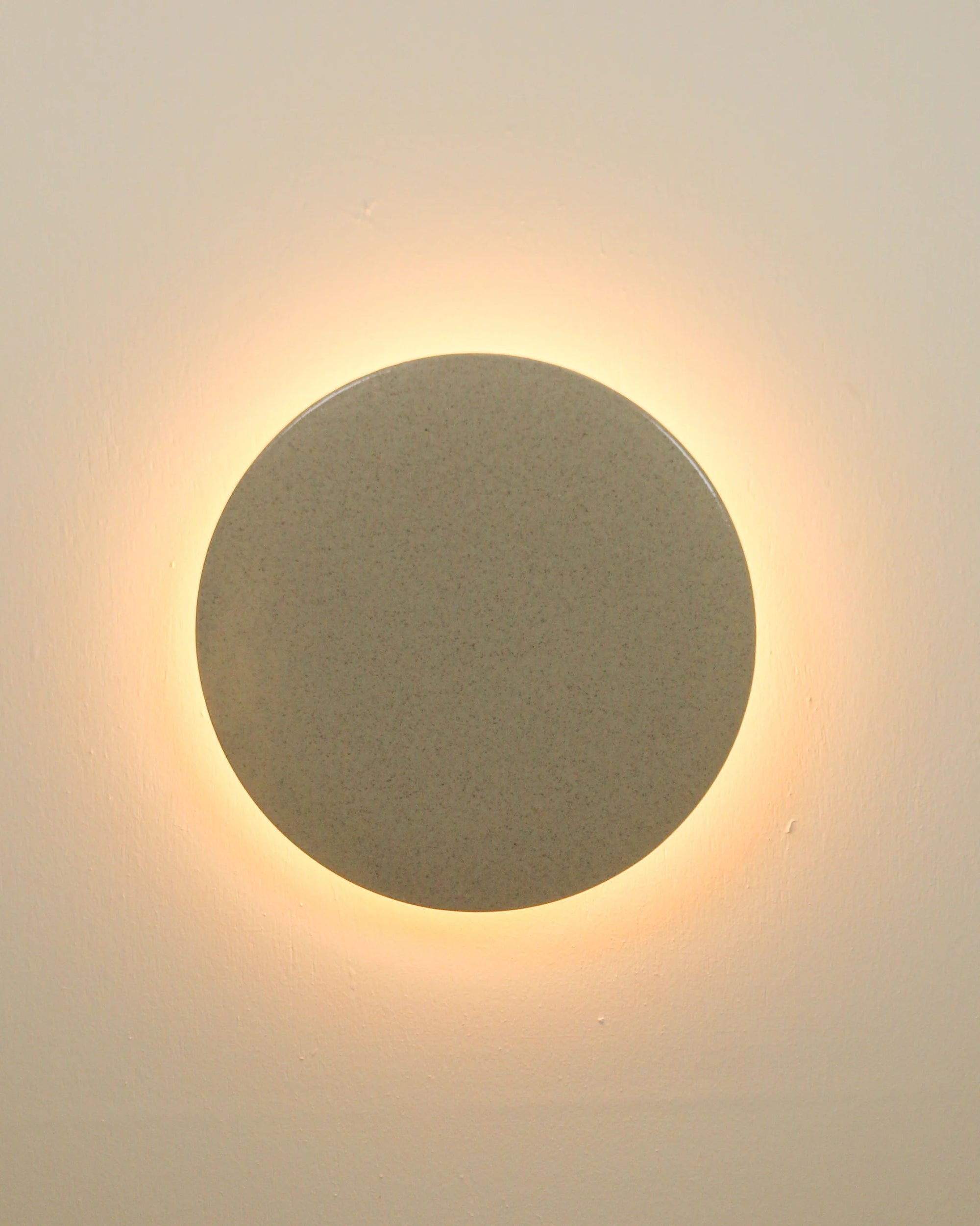 Ceramic Disc Wall Light