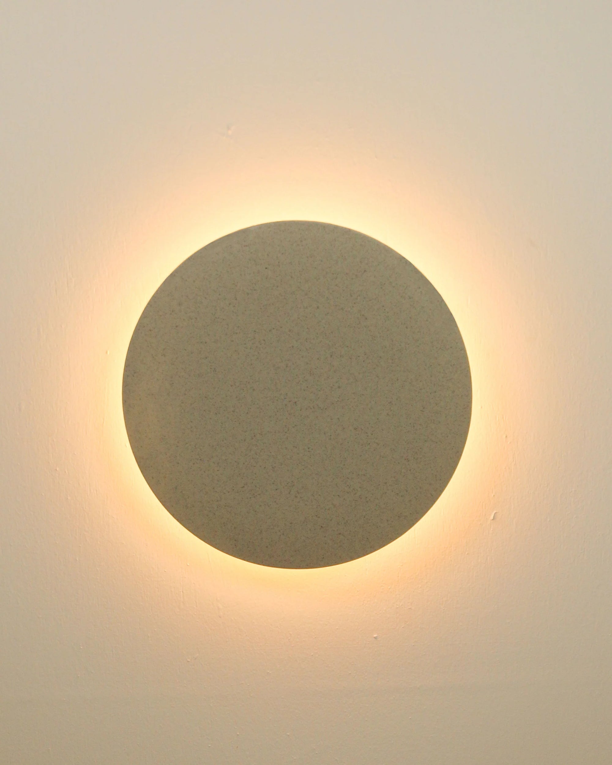 Ceramic Disc Wall Light