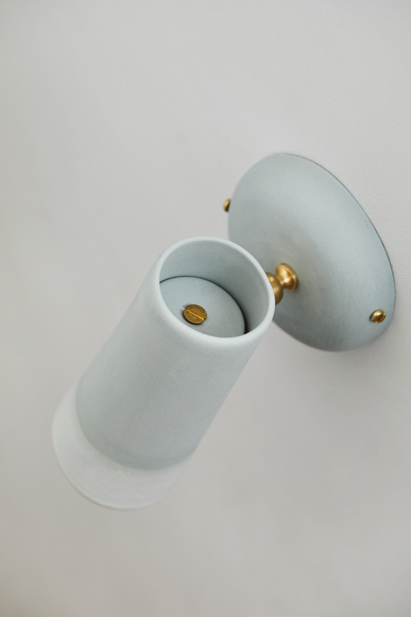 Handmade Porcelain Dusked Evo Wall Light