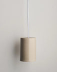 Cast Cylinder Ceramic Pendant