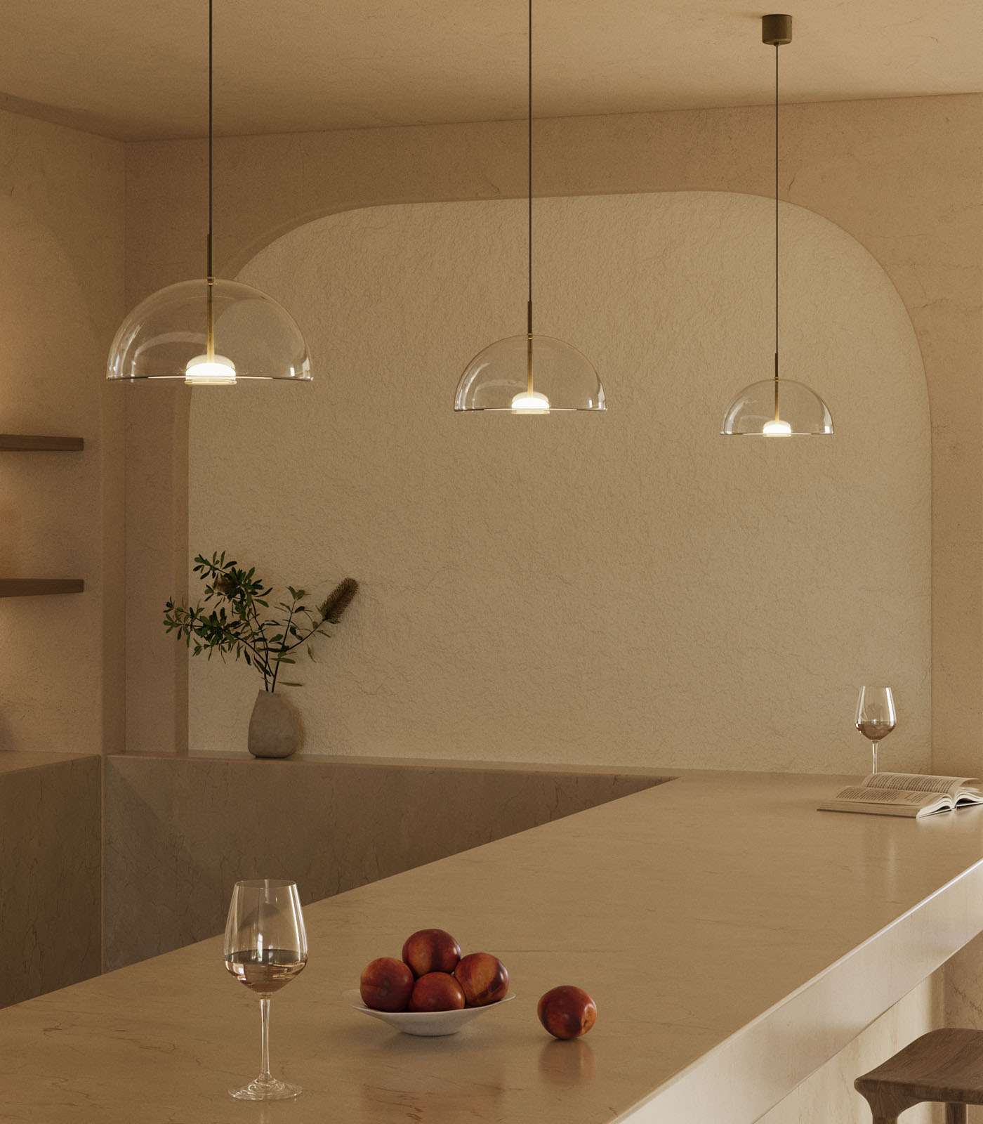 Dome Air Pendant