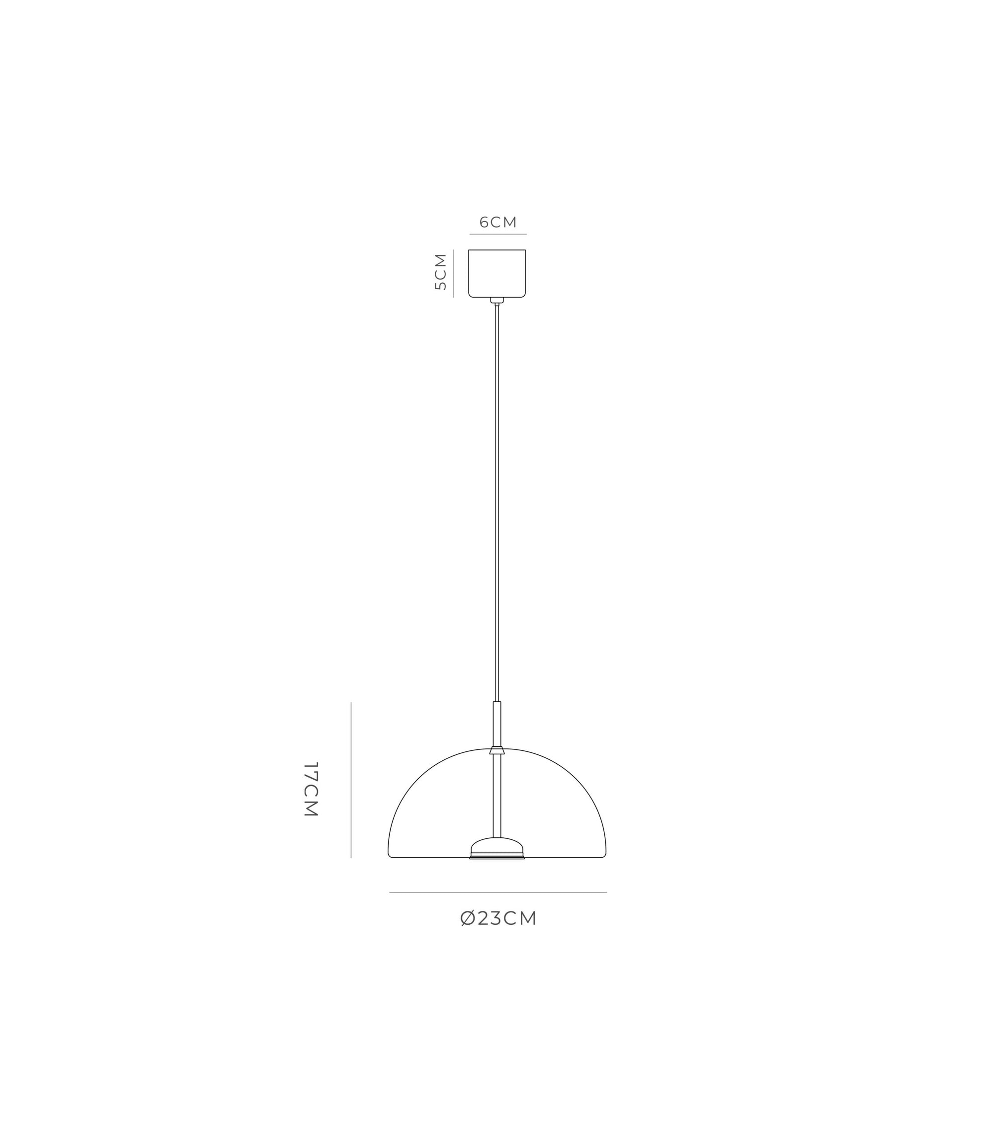 Dome Air Pendant