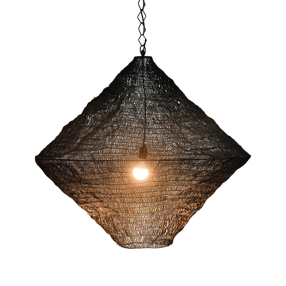 Mesh Ceiling Pendant | Brass or Black