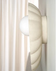 Ceramic Wall Oyster Sconce Light