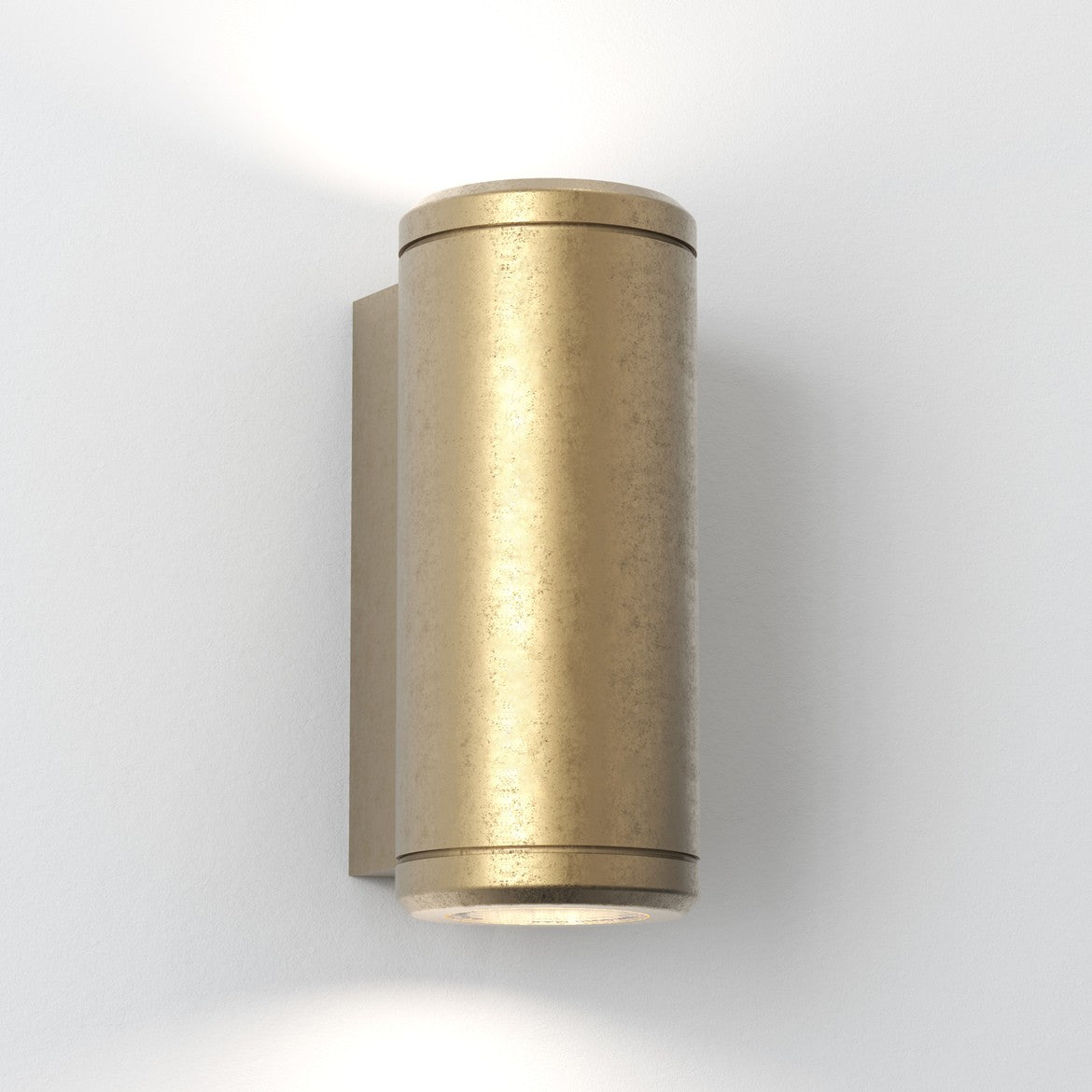 Brass Wall Mount Light Twin