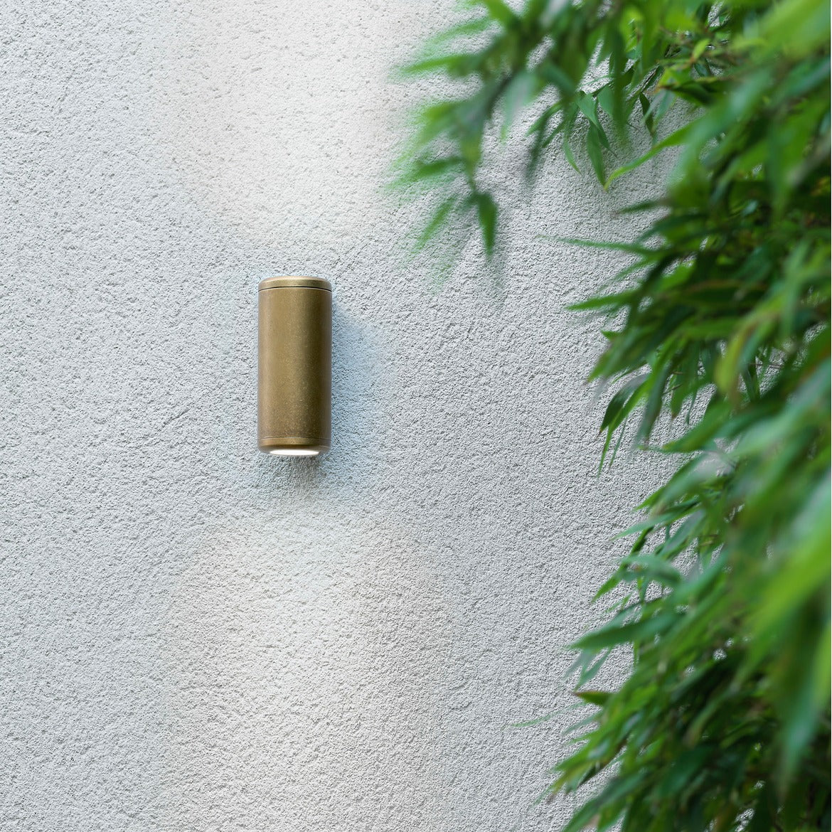 Brass Wall Mount Light Twin