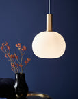 Altina Opal Glass Pendant Light