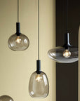 Altina Smoke Glass Pendant Light