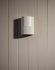 Exterior Handmade Ceramic Wall Light - Day