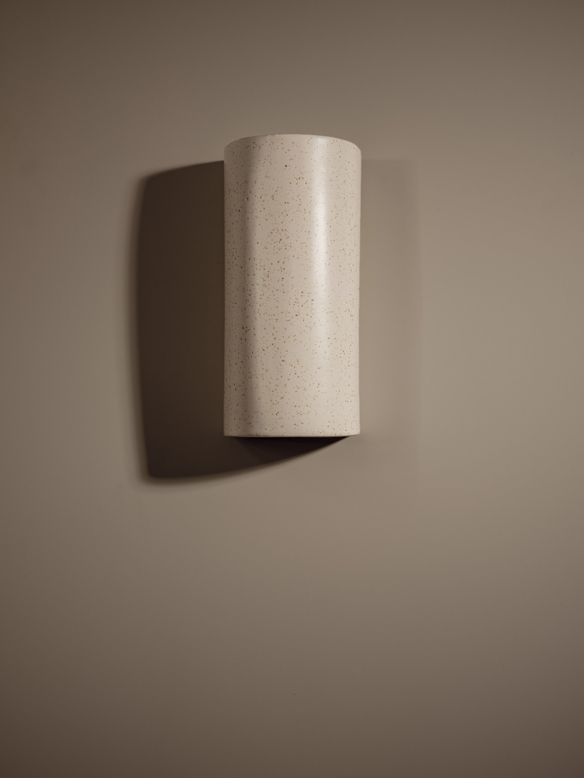 Interior Handmade Ceramic Wall Light - Freckles | Short or Tall