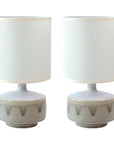 Glaze Ceramic Drip Lamp