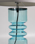 Glass Lamp | Aqua or Green