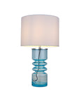 Glass Lamp | Aqua or Green