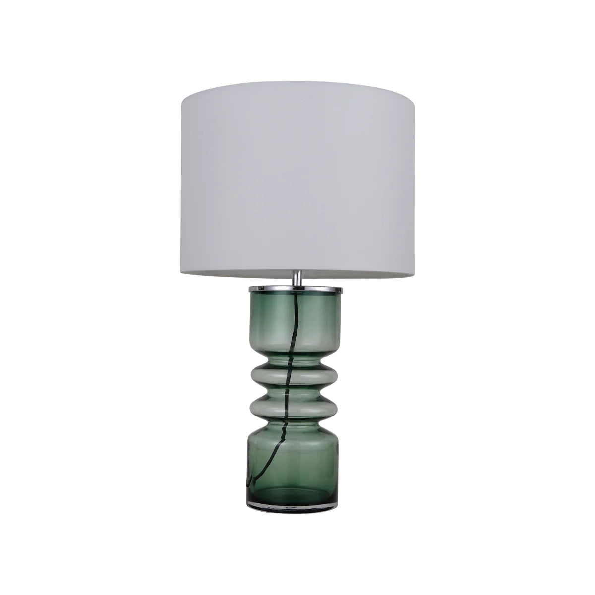 Glass Lamp | Aqua or Green